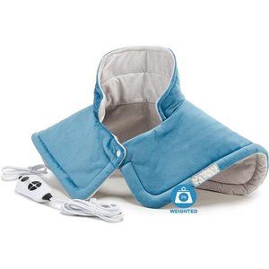 Weighted Heating Pad - Pads for Neck and Shoulders,2lb Large Electric Heated pad